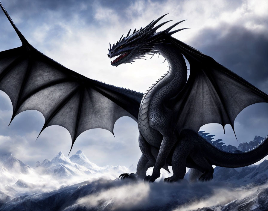 Dragon of the highest mountain