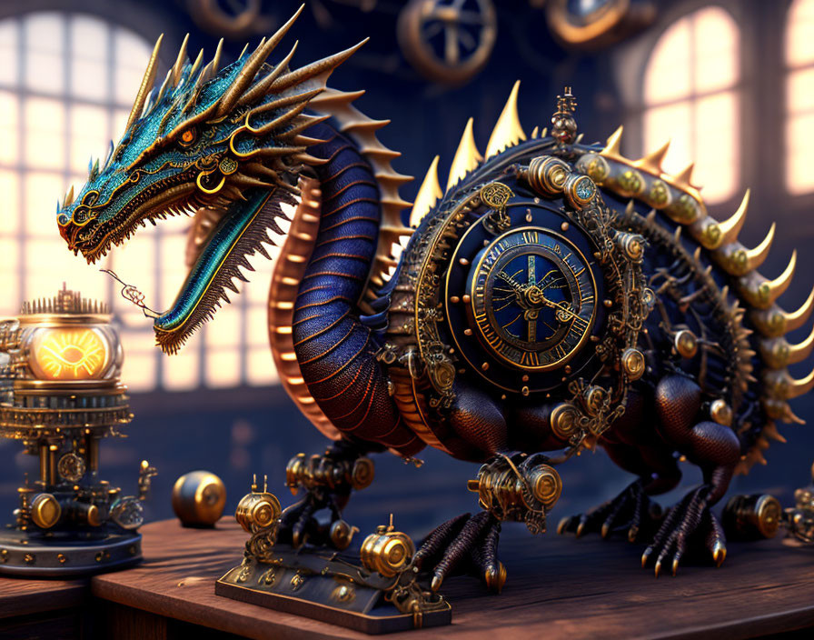 Dragon clocktomaton