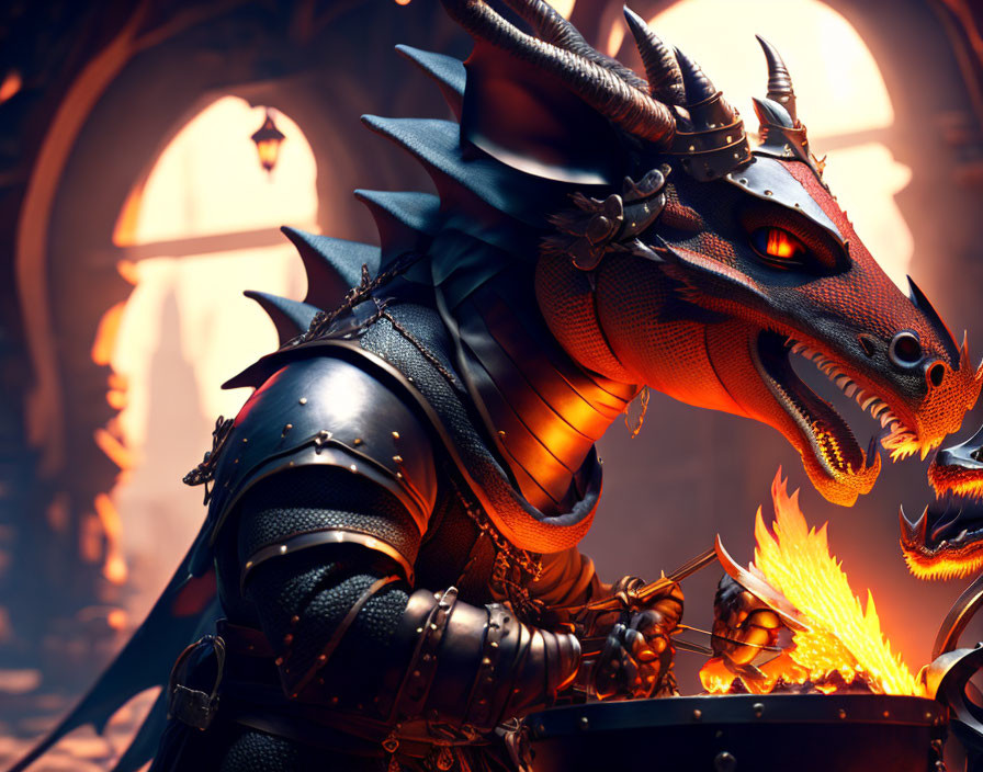 Dragon blacksmith