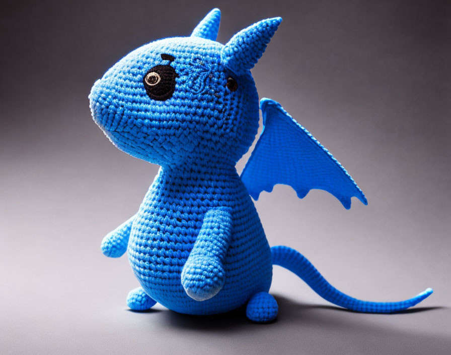 Crochet dragon