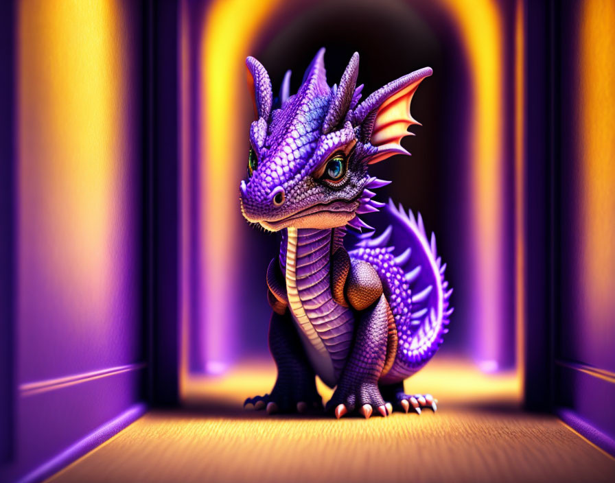 Purple dragonling revisited