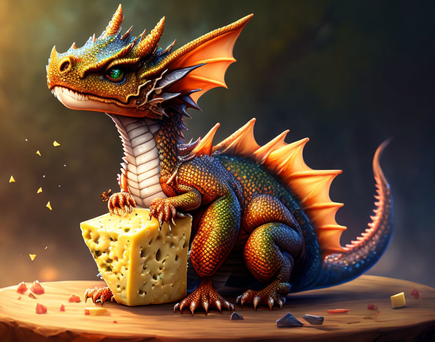 Dragon cheese lover