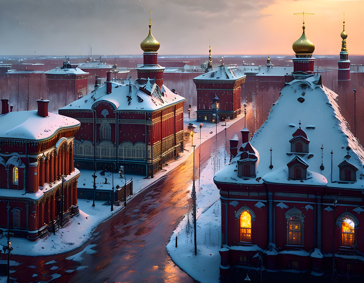 A city in Siberia
