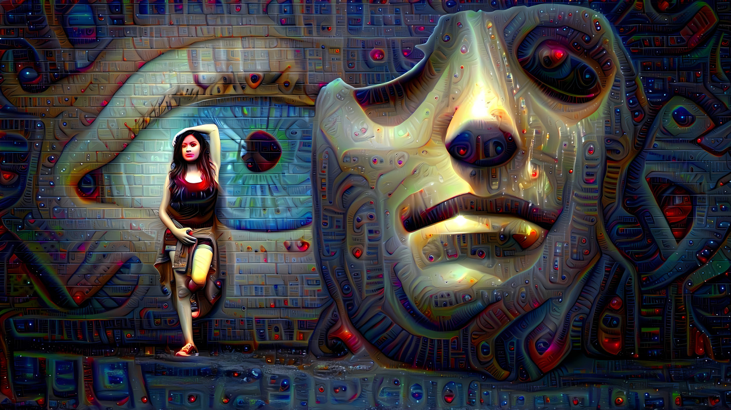 The Girl, The Mask and Eye