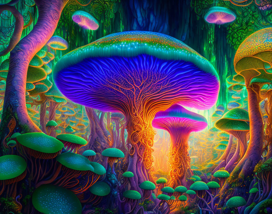  Mushroom Forest