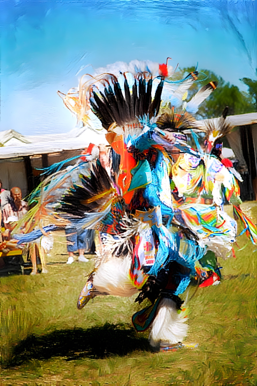 Haskell Indian Nations University Pow Wow Dancer ~