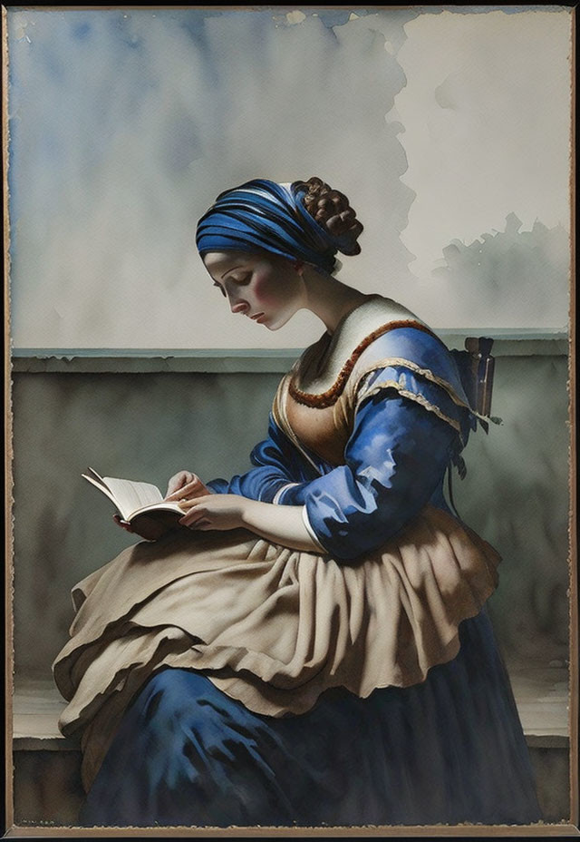 Woman reading 