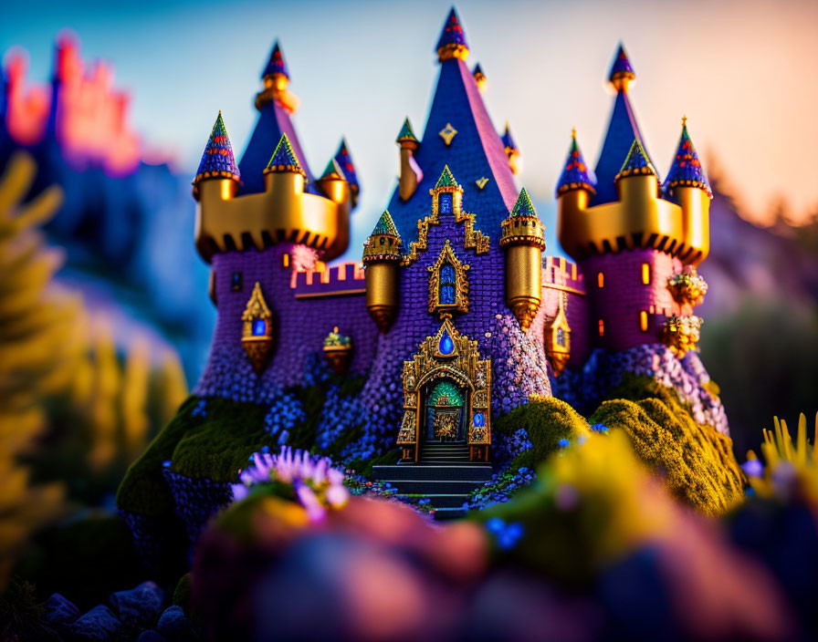 Purple castle 