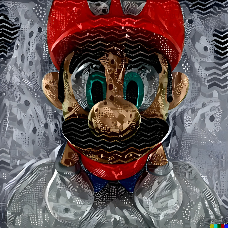 Crossed Mario