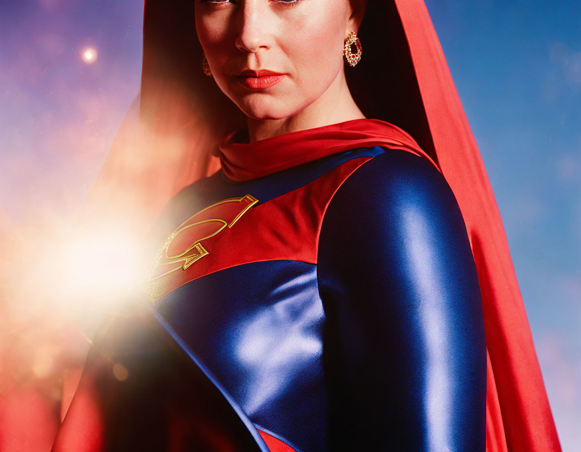 Queen Victoria as Supergirl