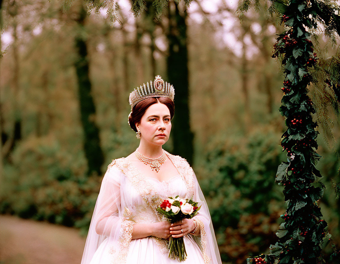 Queen Victoria as Fleur-de-Lis