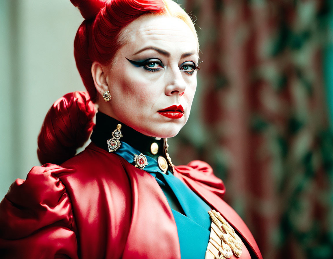 Queen Victoria as Harley Quinn