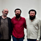 Four Men with Different Facial Hair and Expressions in Casual and Semi-Formal Attire