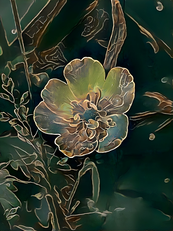 Dark Ranunculus acris