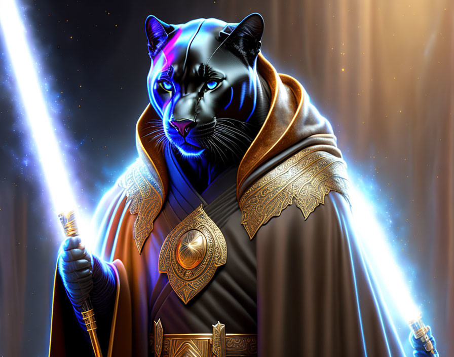 The Panther Jedi Master 