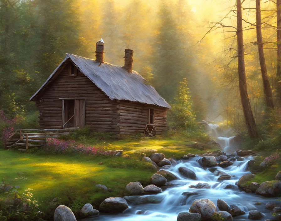 Old Rustic Cabin 