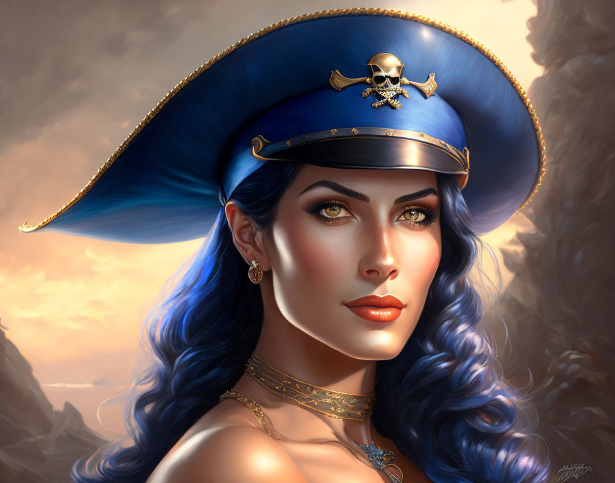 Female Pirate Captain Lady Ash