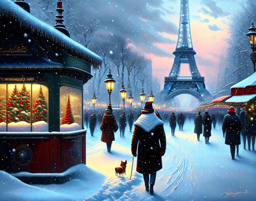 Paris During Christmas