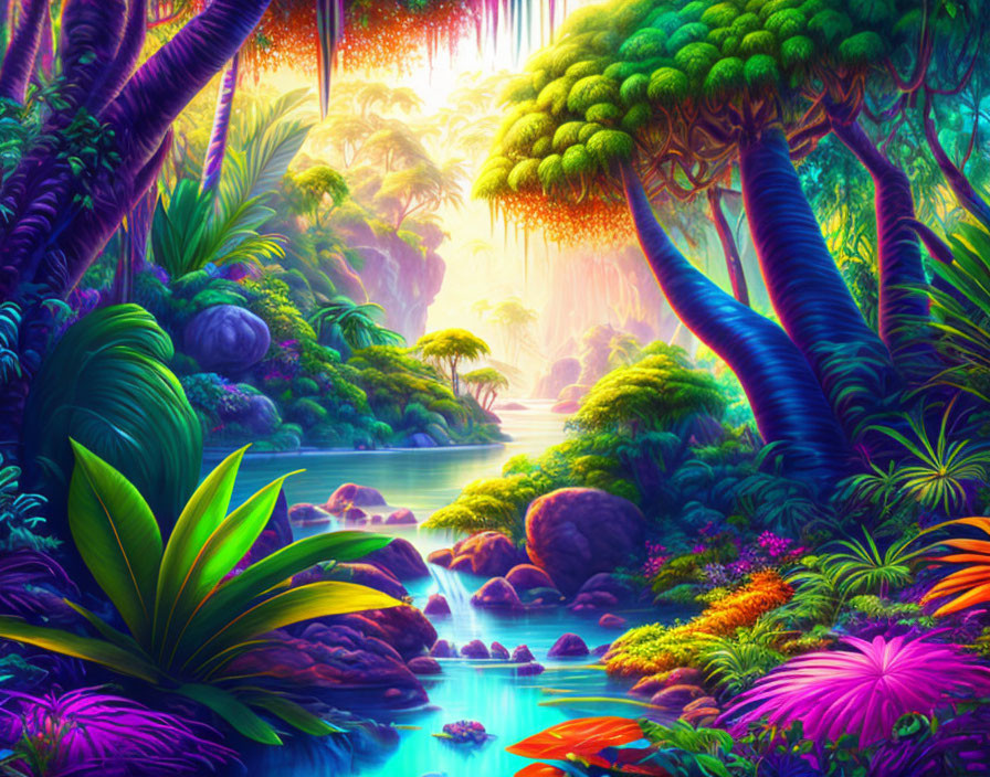 A Jungle Of Color 