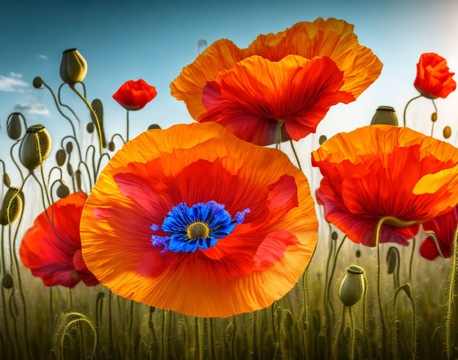 Different Poppies