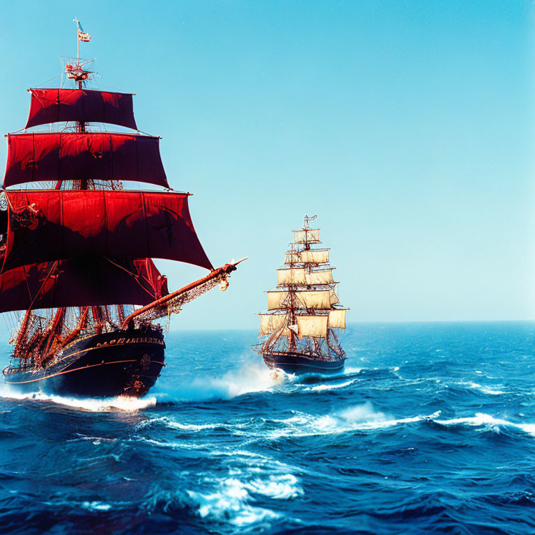 Pirate ship attack