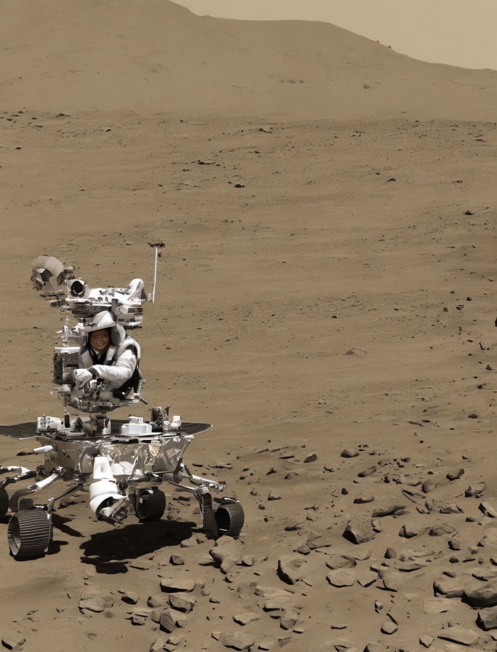 Hiroshi Tanahashi On Mars
