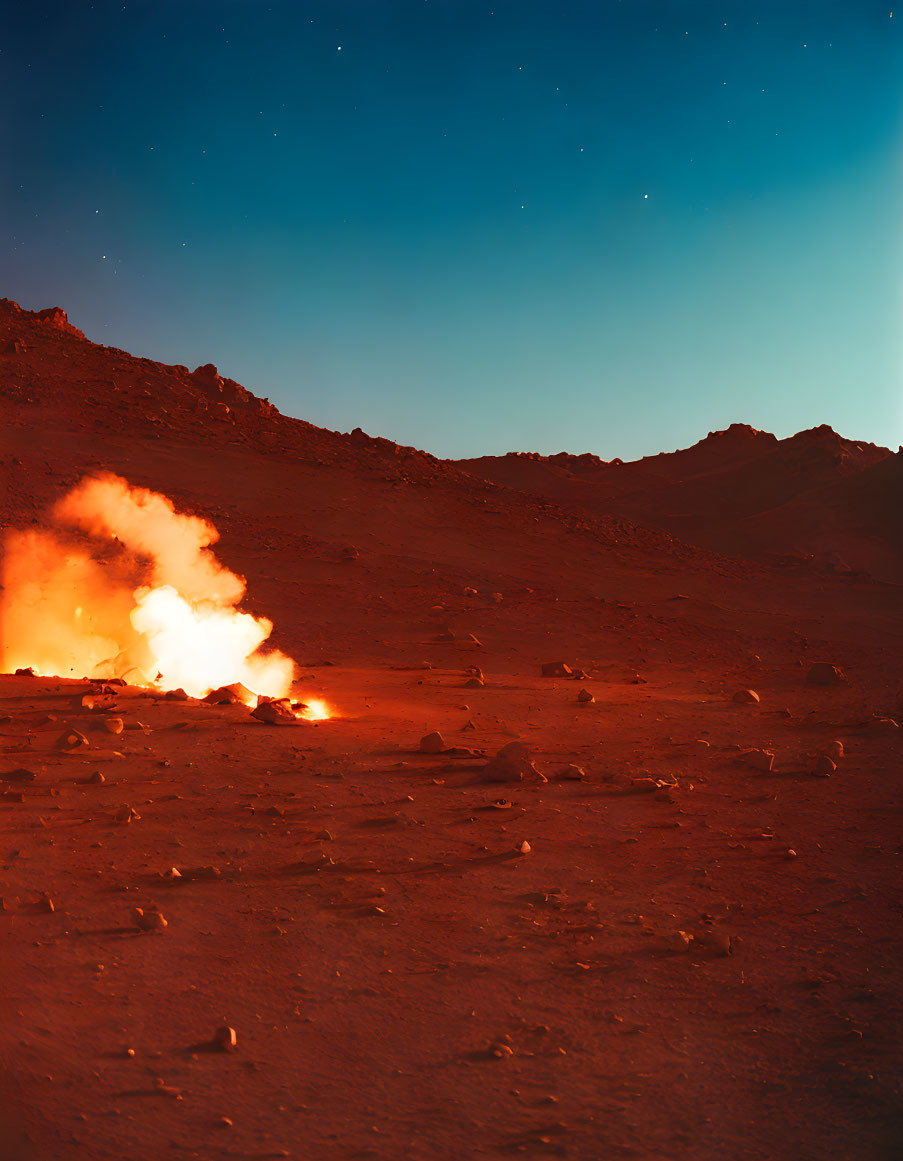 Fire On Mars