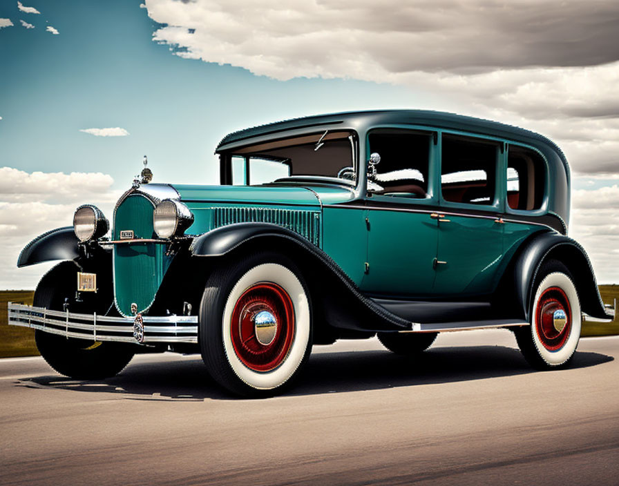 Classic 30s style automobile