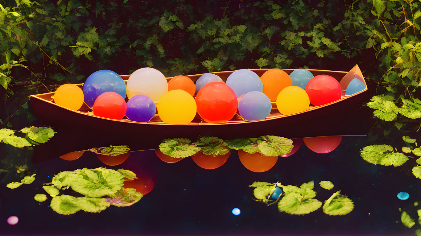 My Colorful Canoe