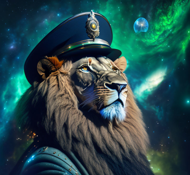 Lion Space Captain 