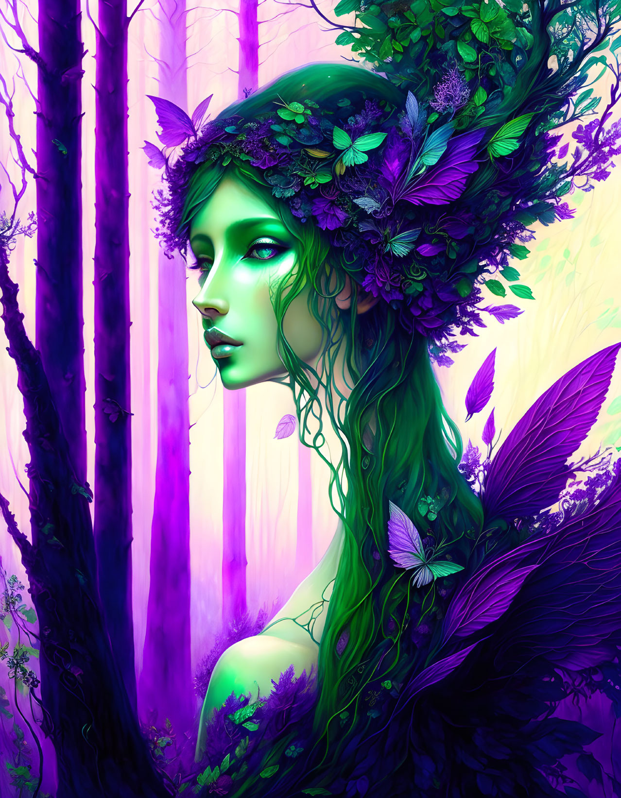 Forest Fairy, Purple