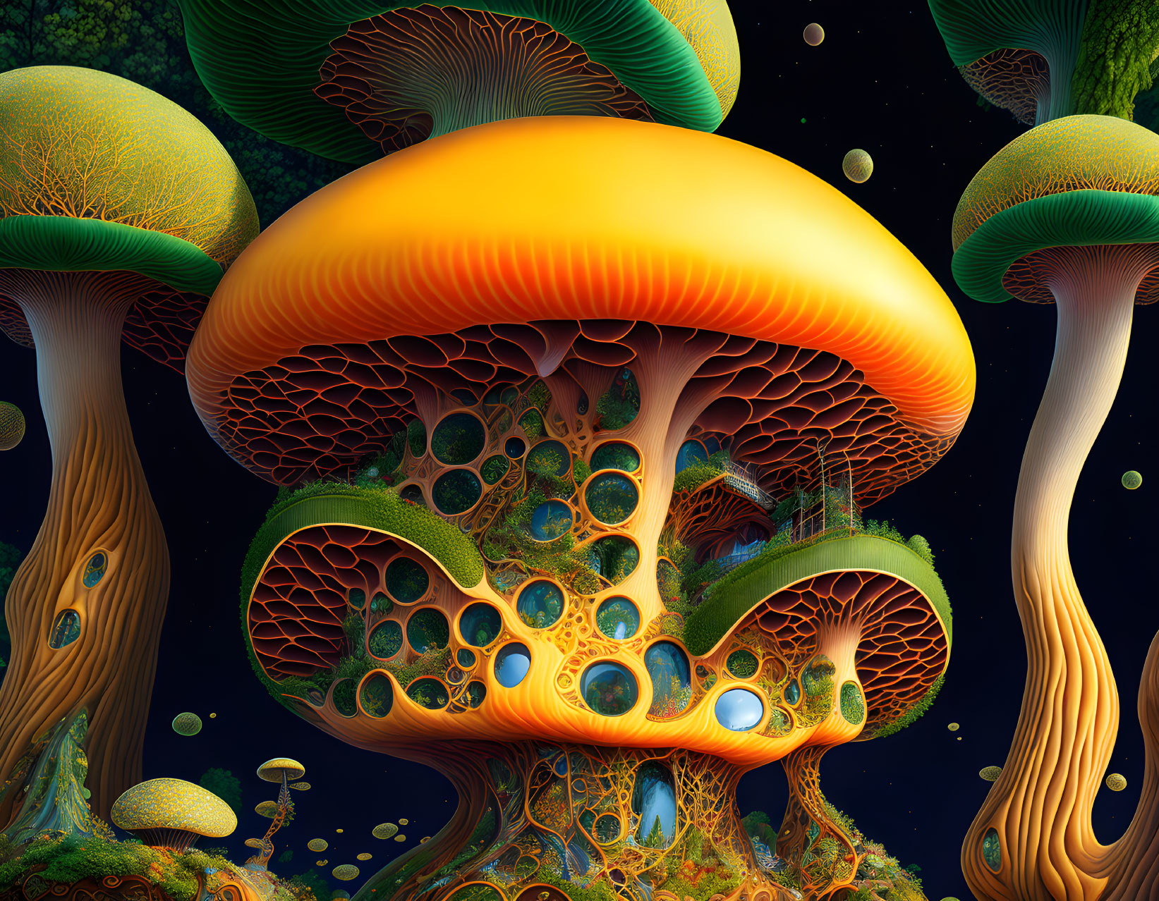 space mushroom