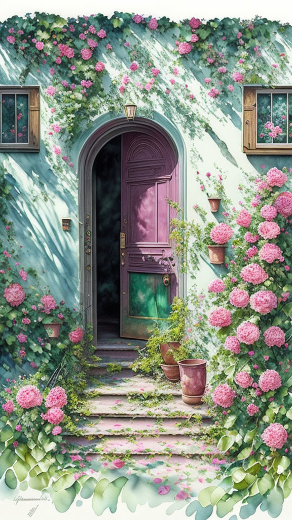 rose door