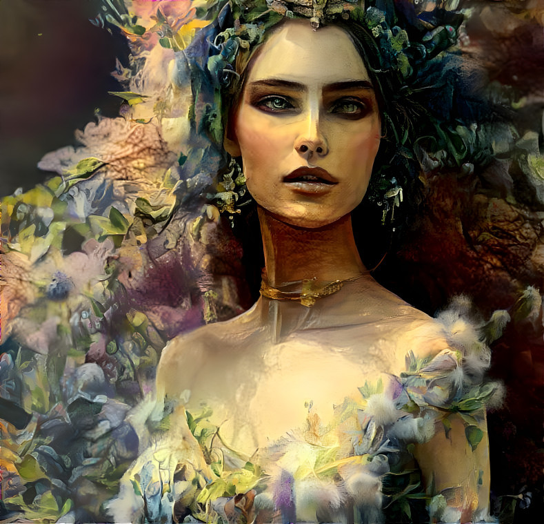 a dream of the the Goddess of herbs