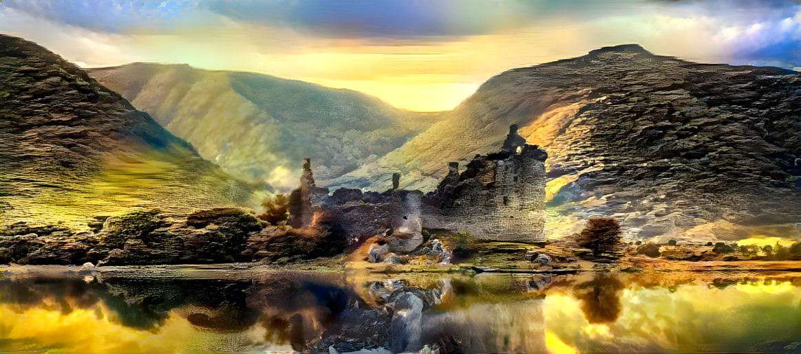 Scottish ghost castle