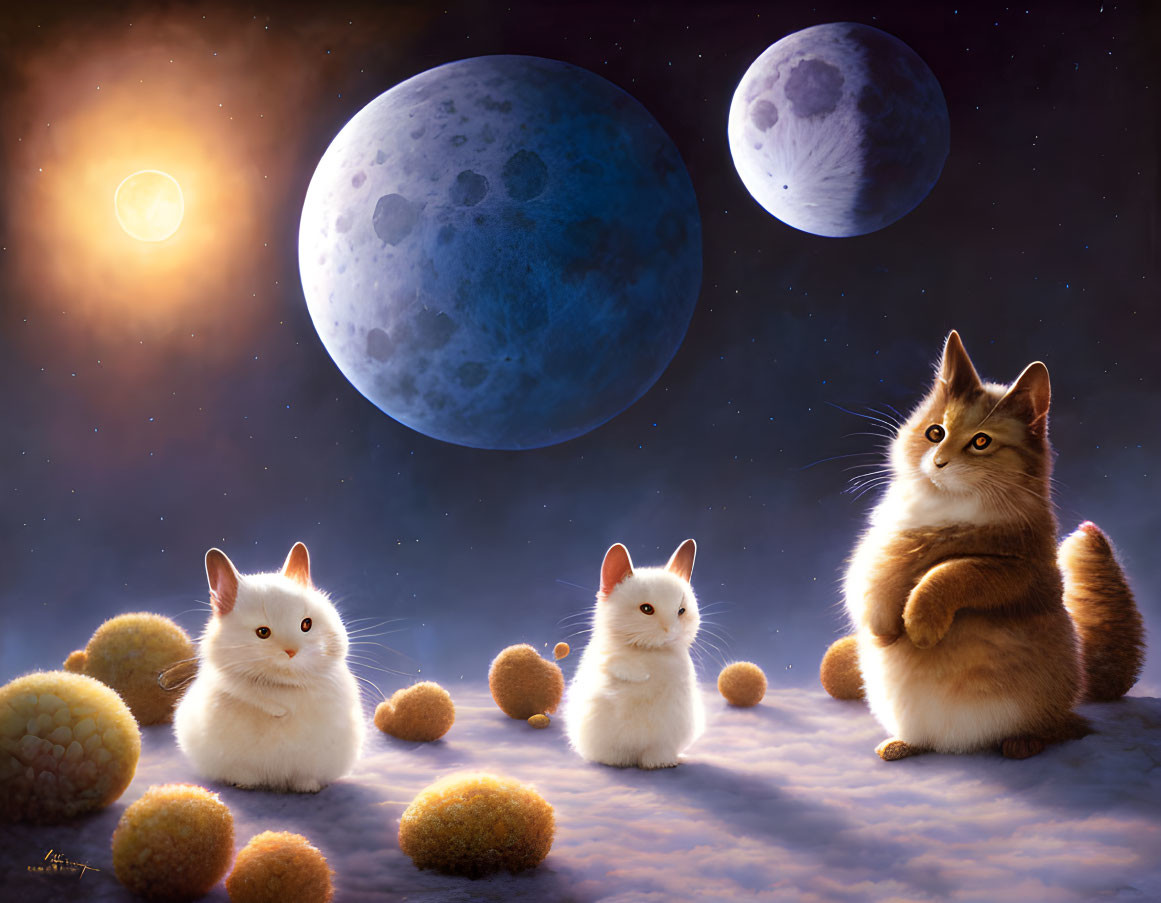 Do cats get crazy during the full Moon?