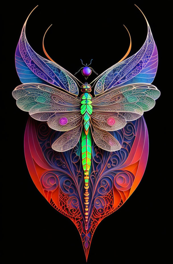 Dragonfly Spectral study