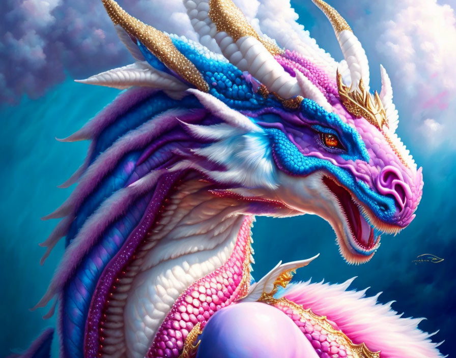 Majestic dragon