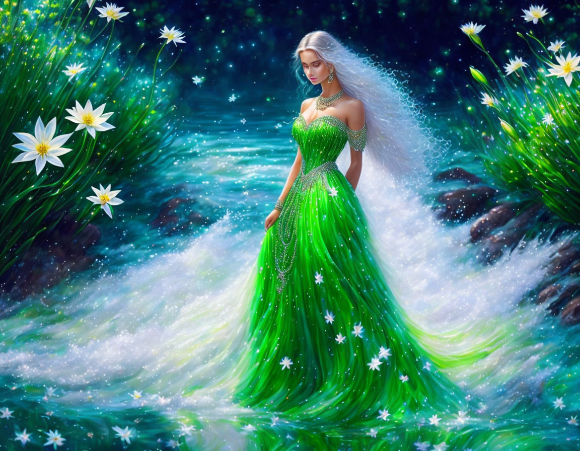 "The Lady of the Emerald Lake"