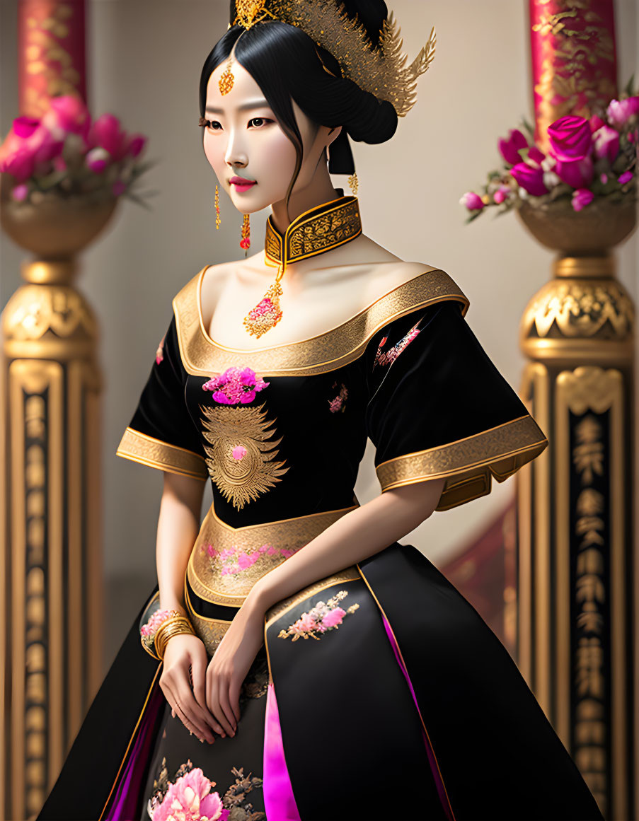 Asian princess