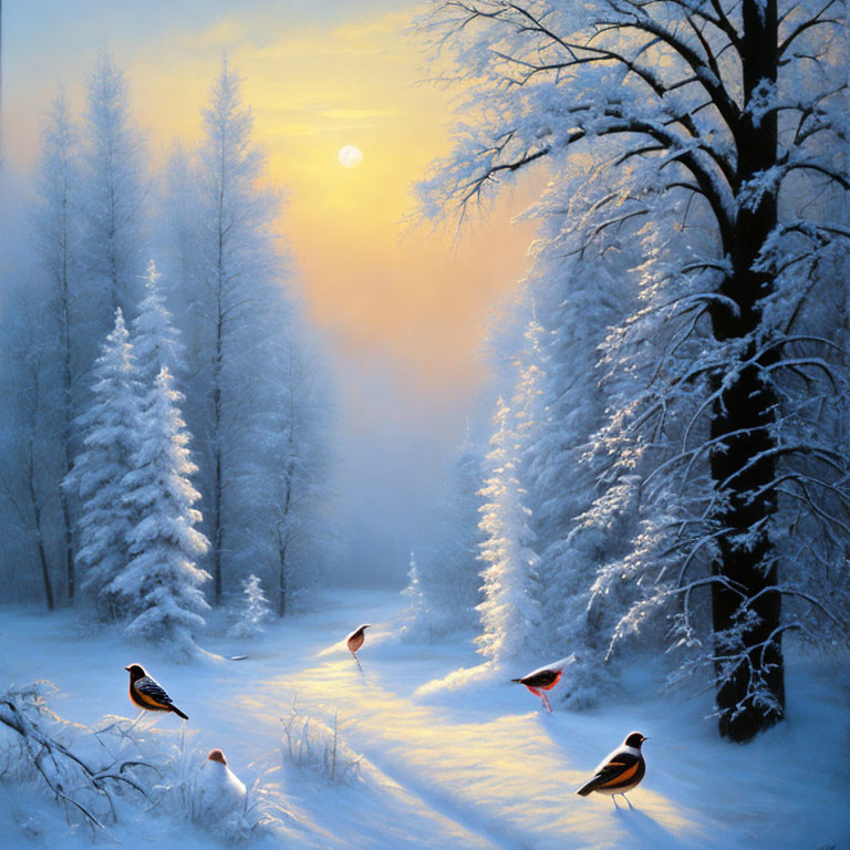 Snow birds