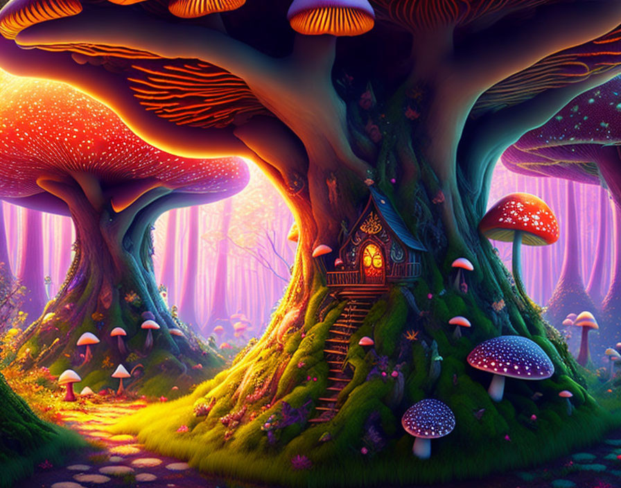 Mushroom Village 