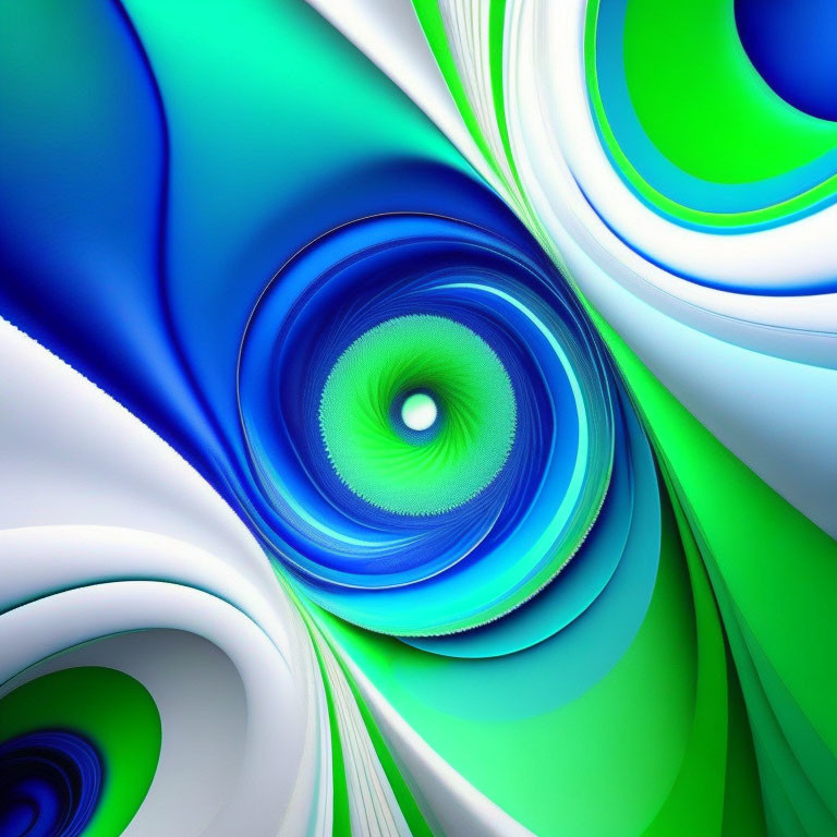 Swirling Optical Illusion
