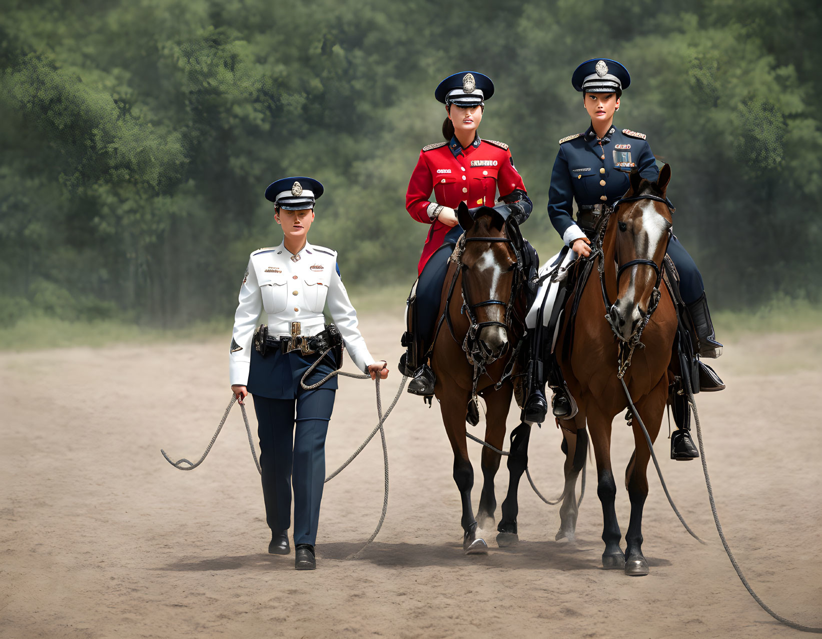 Maintaining Police Horses