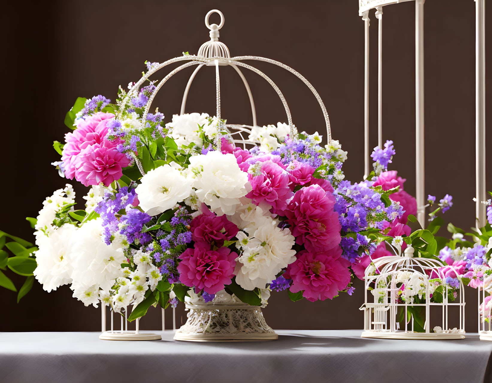 Flowers in a Bird Cage