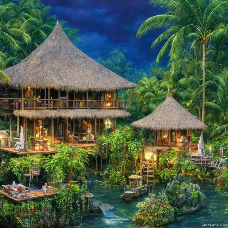 tropical little hotel