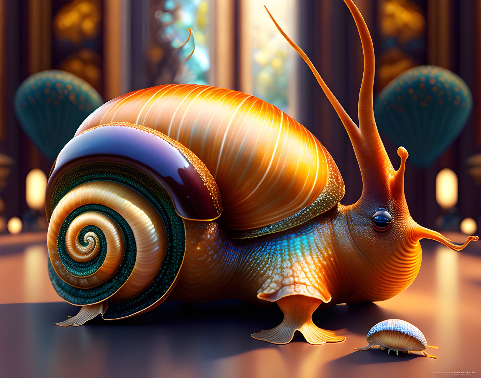 Elegant snail