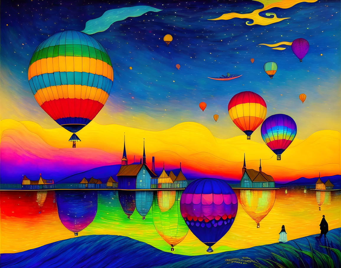 the colorful ballons of my dreams