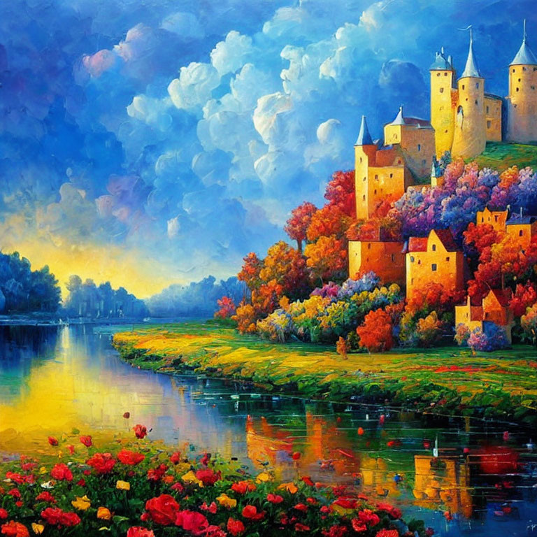 Castle by the river