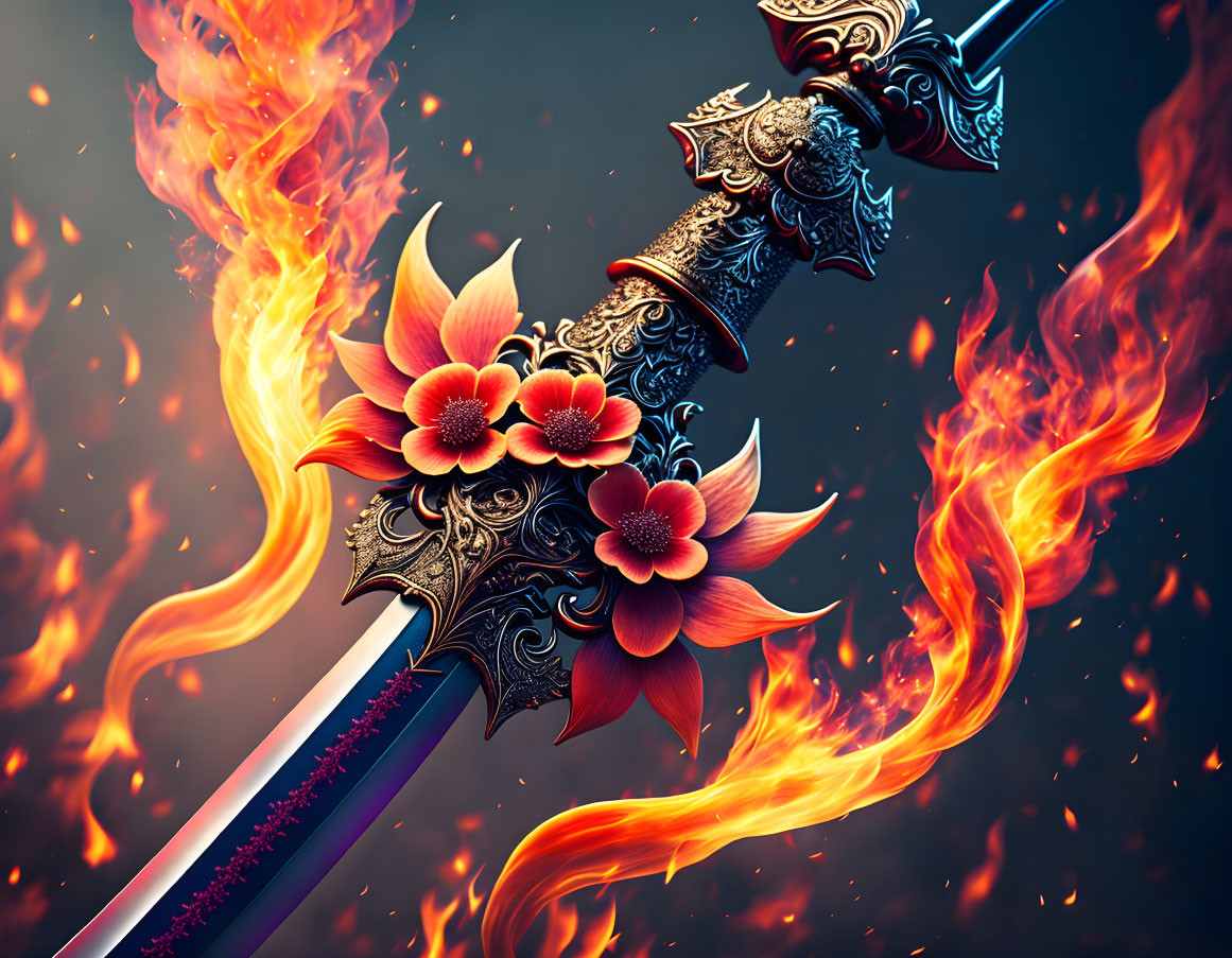 Sword of Fire and Flowers